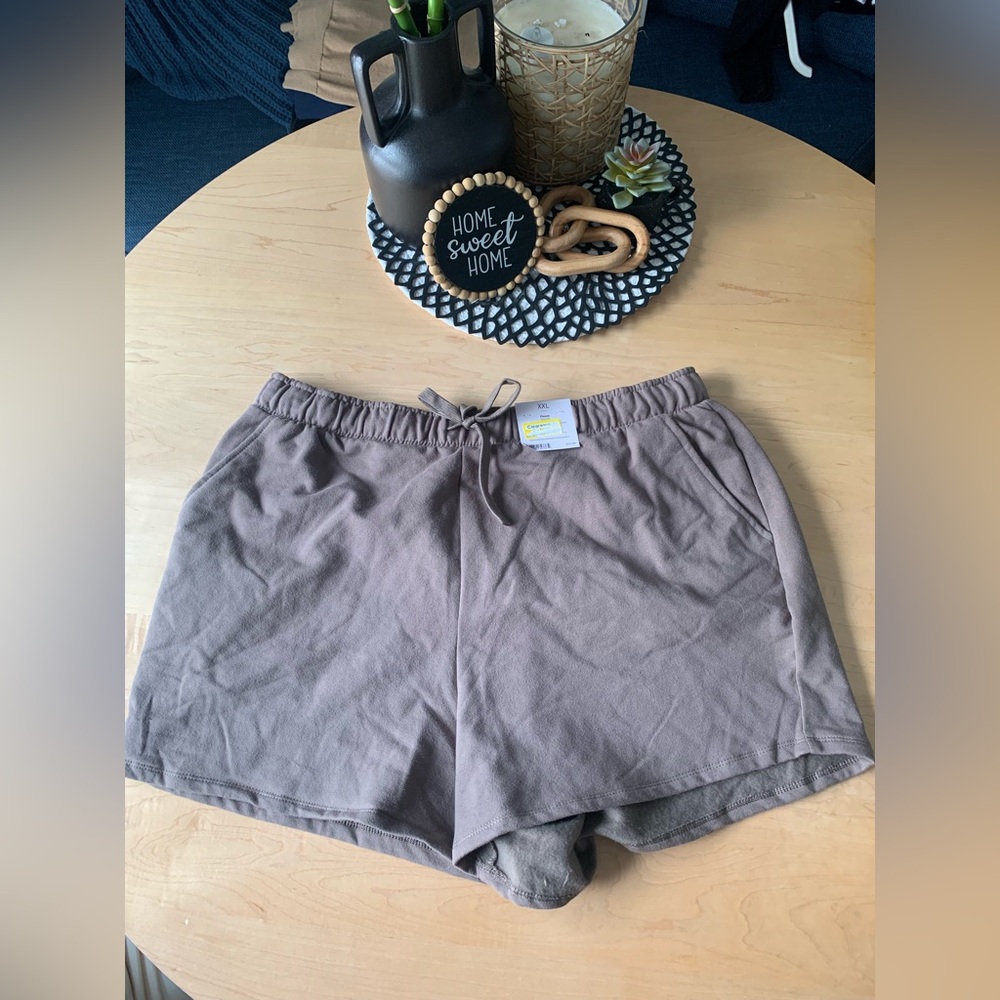 NWT Auden Fleece shorts size XXL